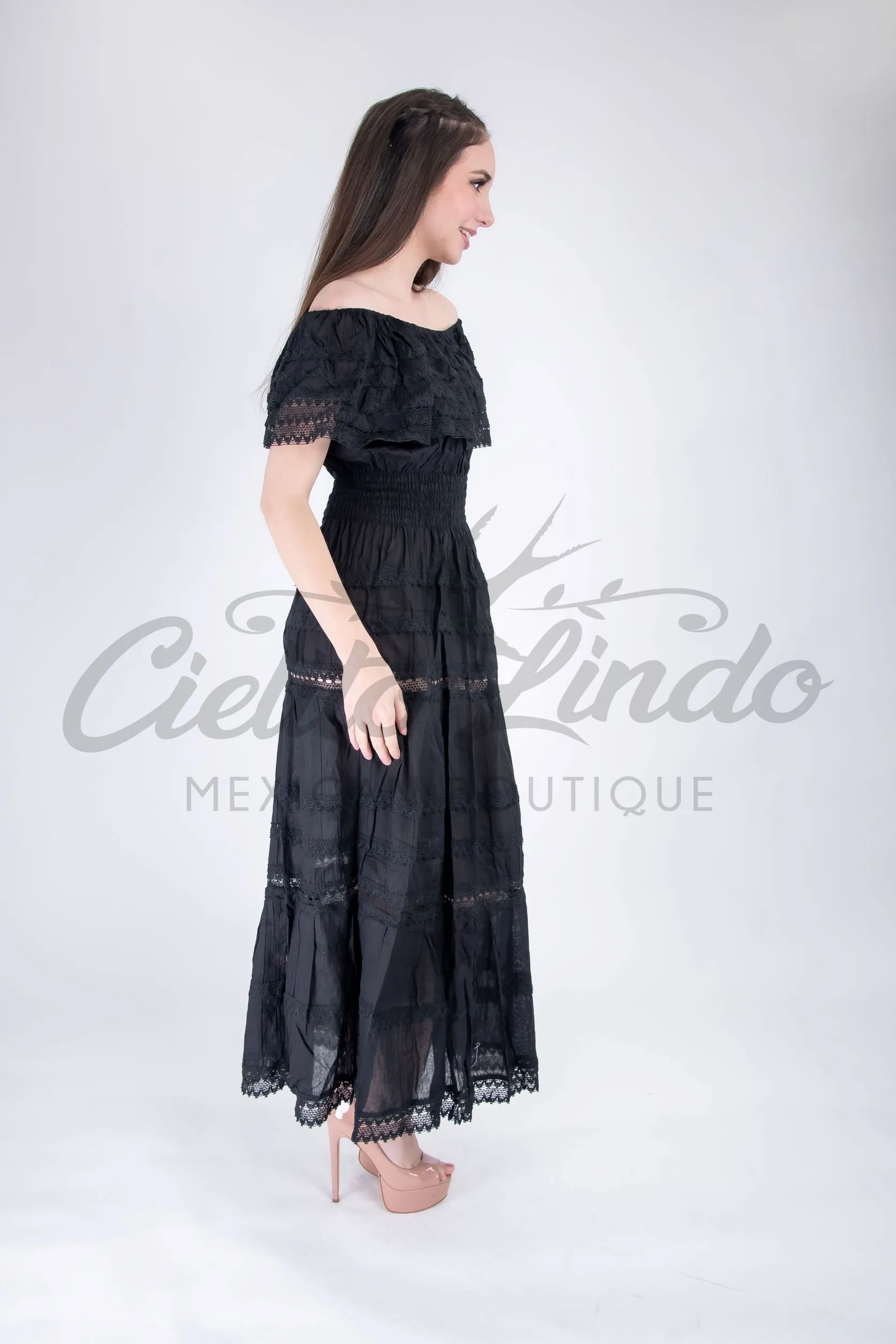Adalia Maxi Dress Black