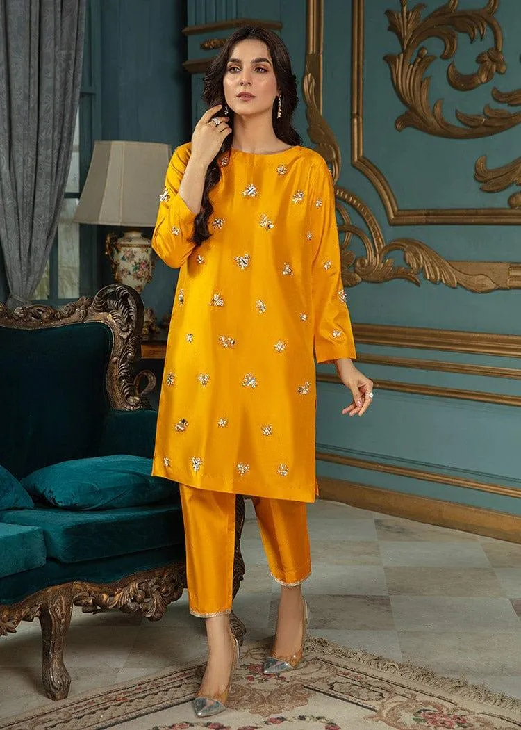 Allure by Ih - DAISY - Katan Silk - Mustard - 3 Piece