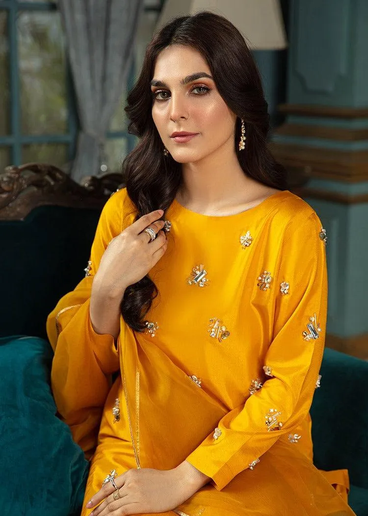 Allure by Ih - DAISY - Katan Silk - Mustard - 3 Piece