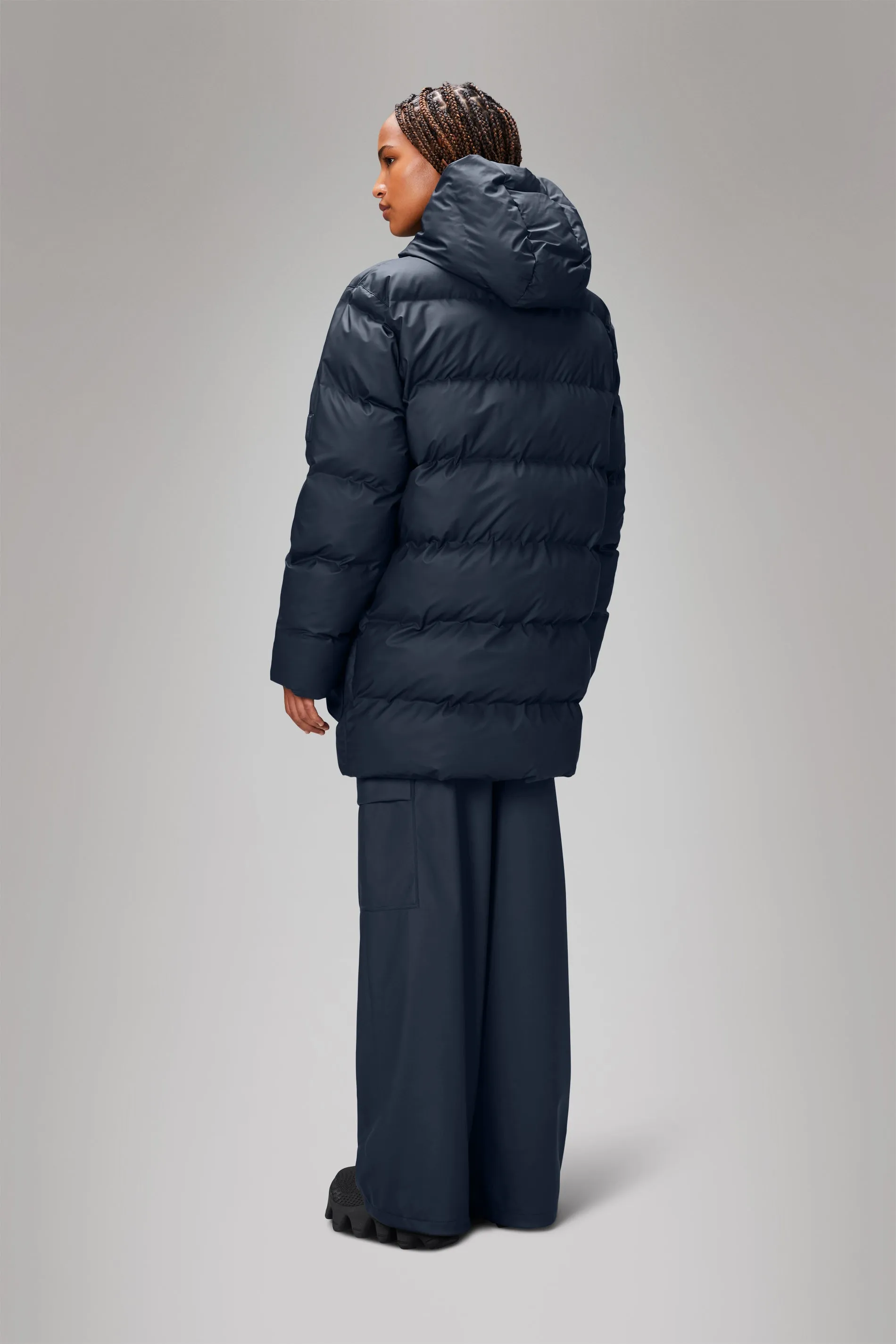Alta Long Puffer Cargo Jacket