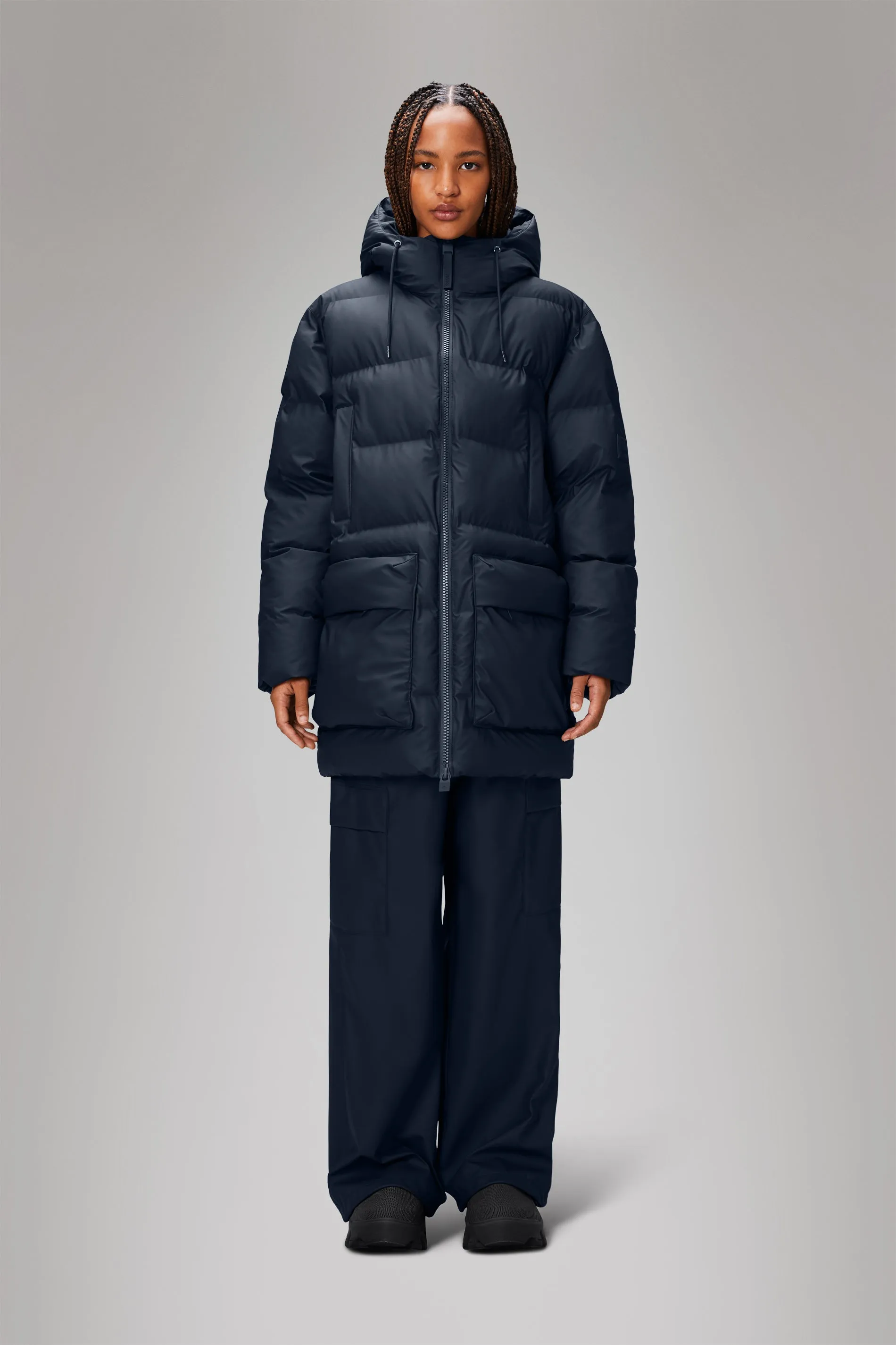 Alta Long Puffer Cargo Jacket