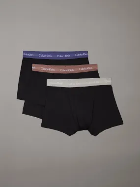 Calvin Klein COTTON STRETCH Mens 3 Pack Trunks Multicoloured