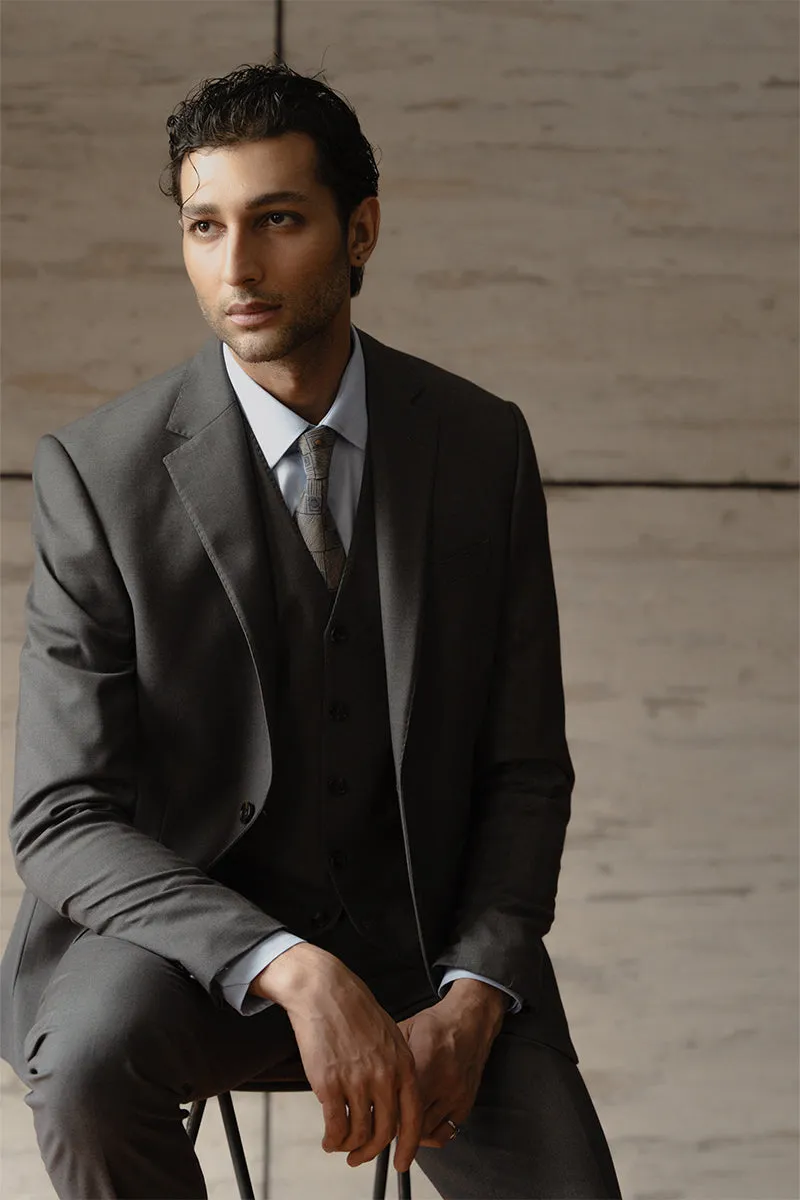 CHARCOAL GREY SUIT