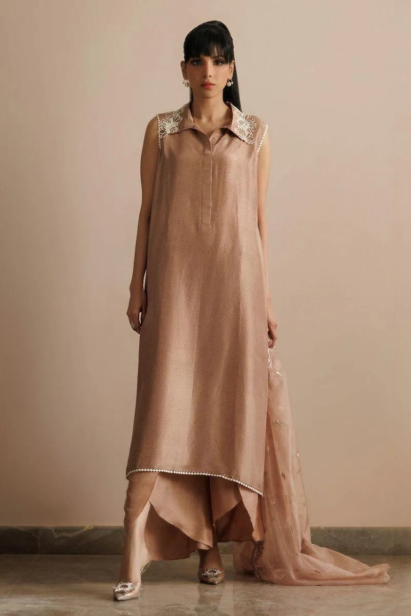 Deepak Perwani - Kut293 - Raw Silk - 3 Piece