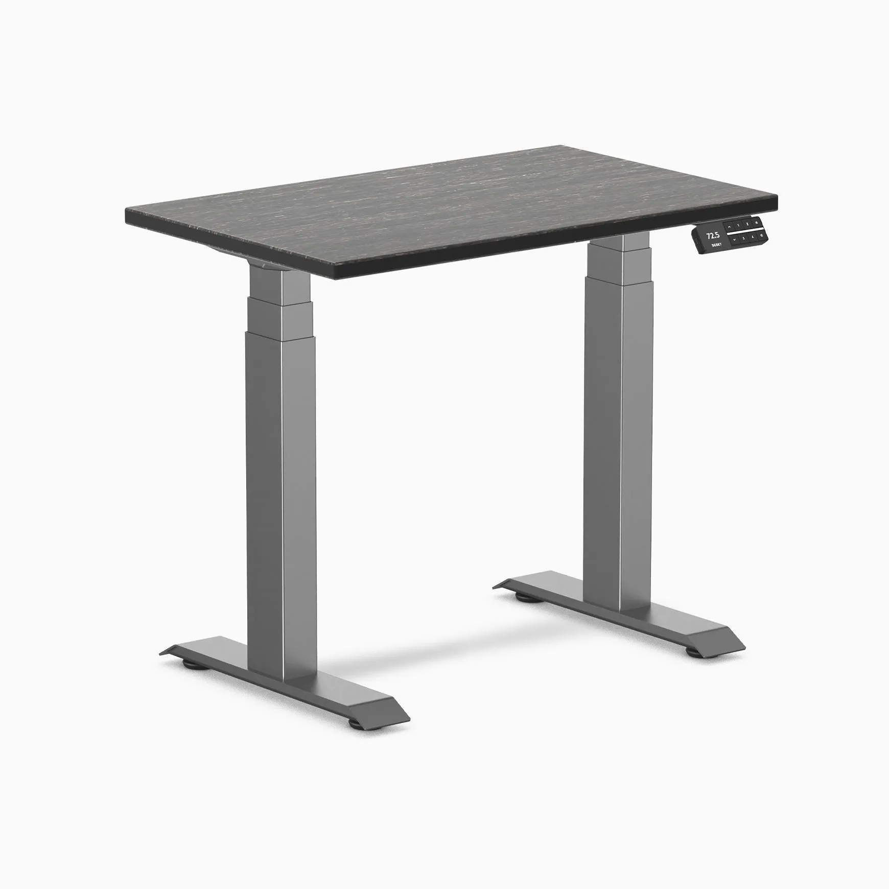 Desky Dual Mini Bamboo Sit Stand Desk