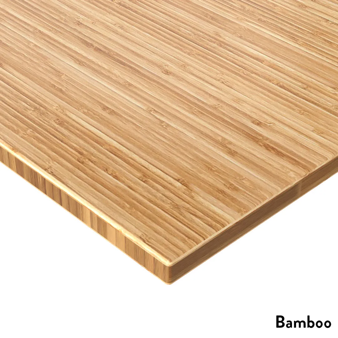 Desky Dual Mini Bamboo Sit Stand Desk