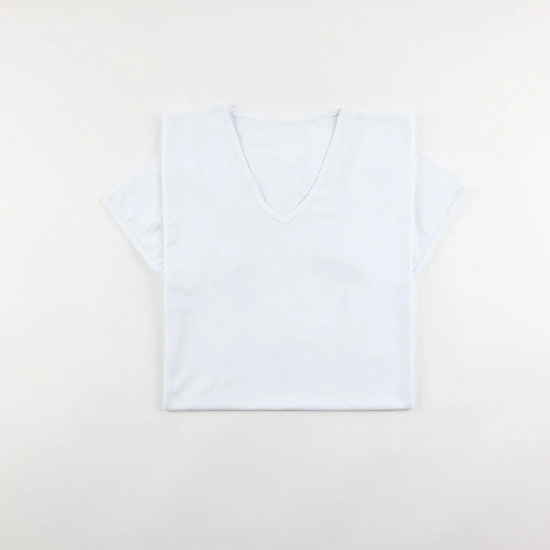 Lot de 6 T-shirts ESPIRO 100% Coton - Col V