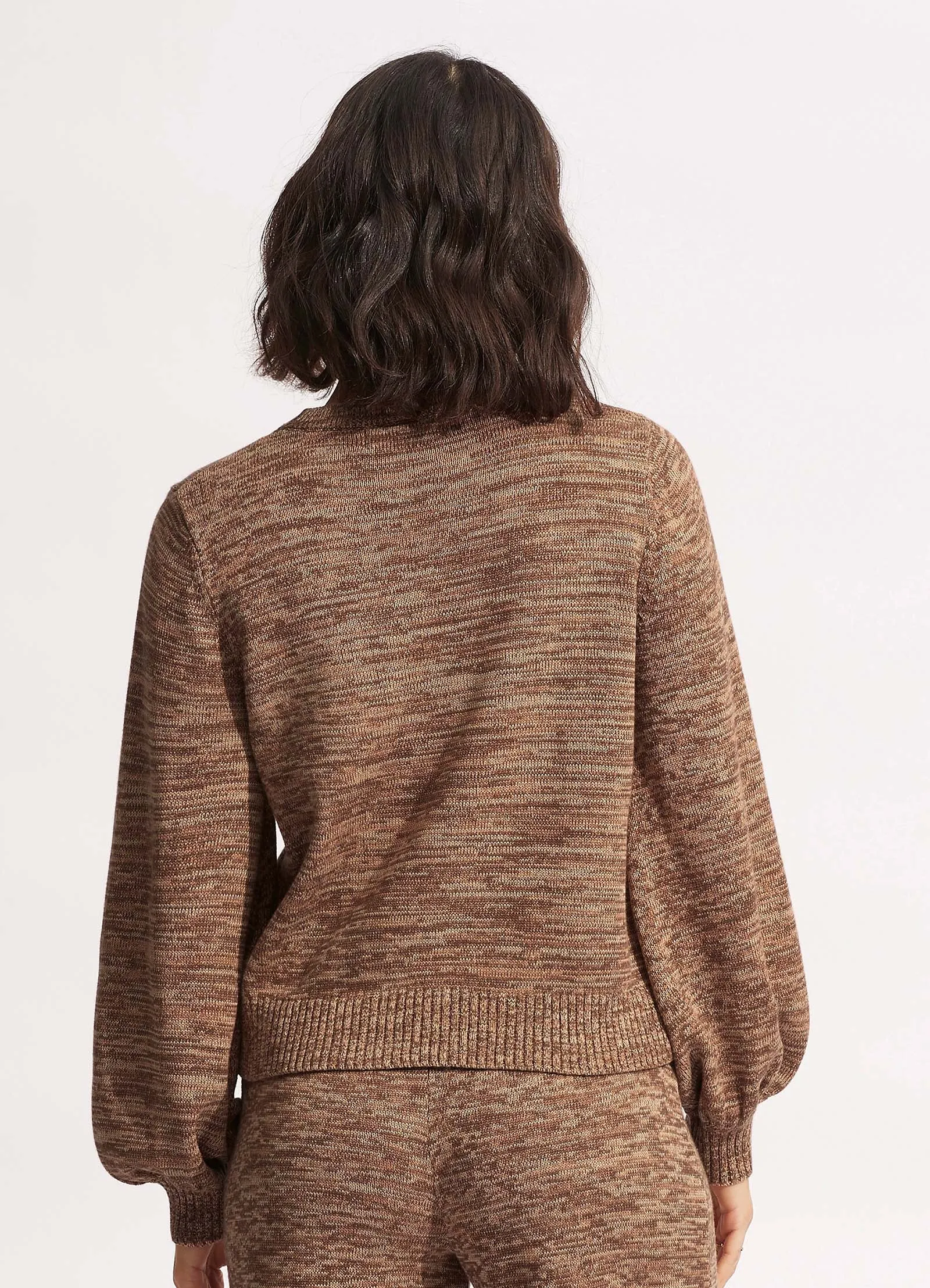 Maple Knit Jumper - Sepia