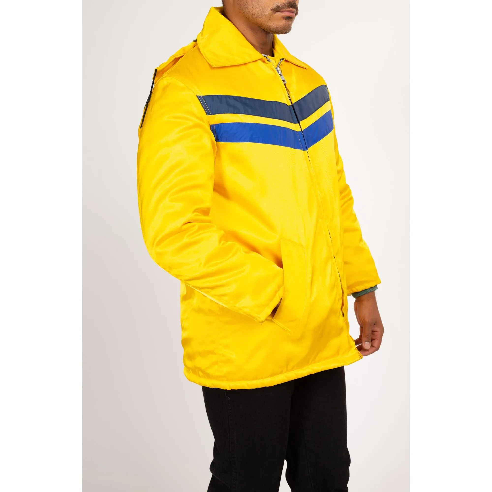 Medium 70s Yellow Fireman Jacket