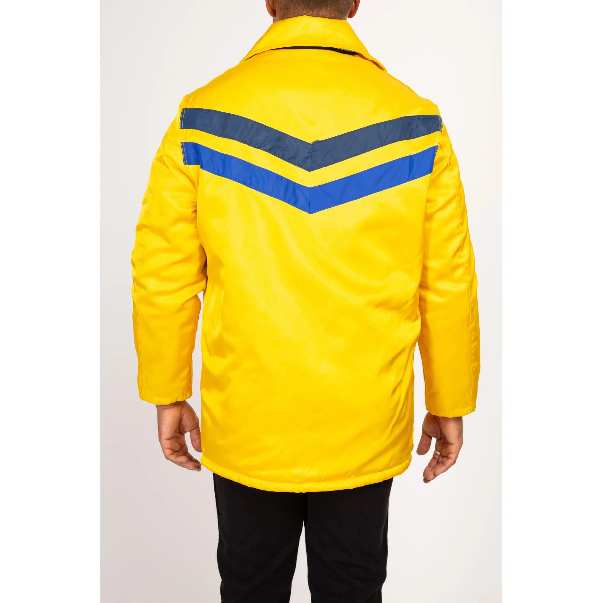 Medium 70s Yellow Fireman Jacket