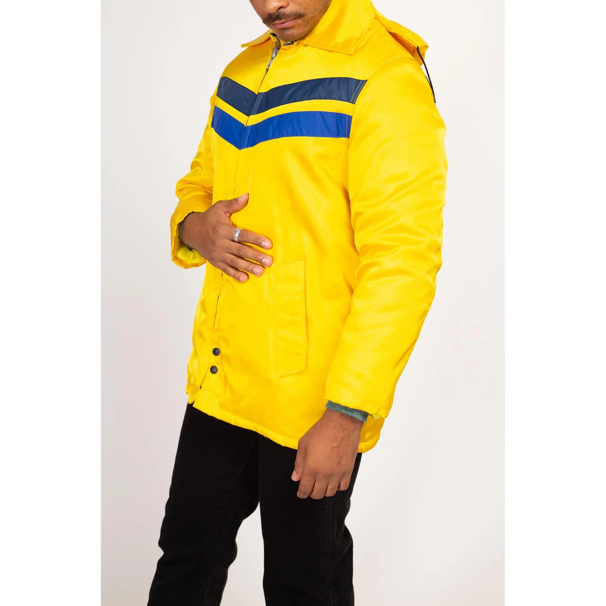 Medium 70s Yellow Fireman Jacket
