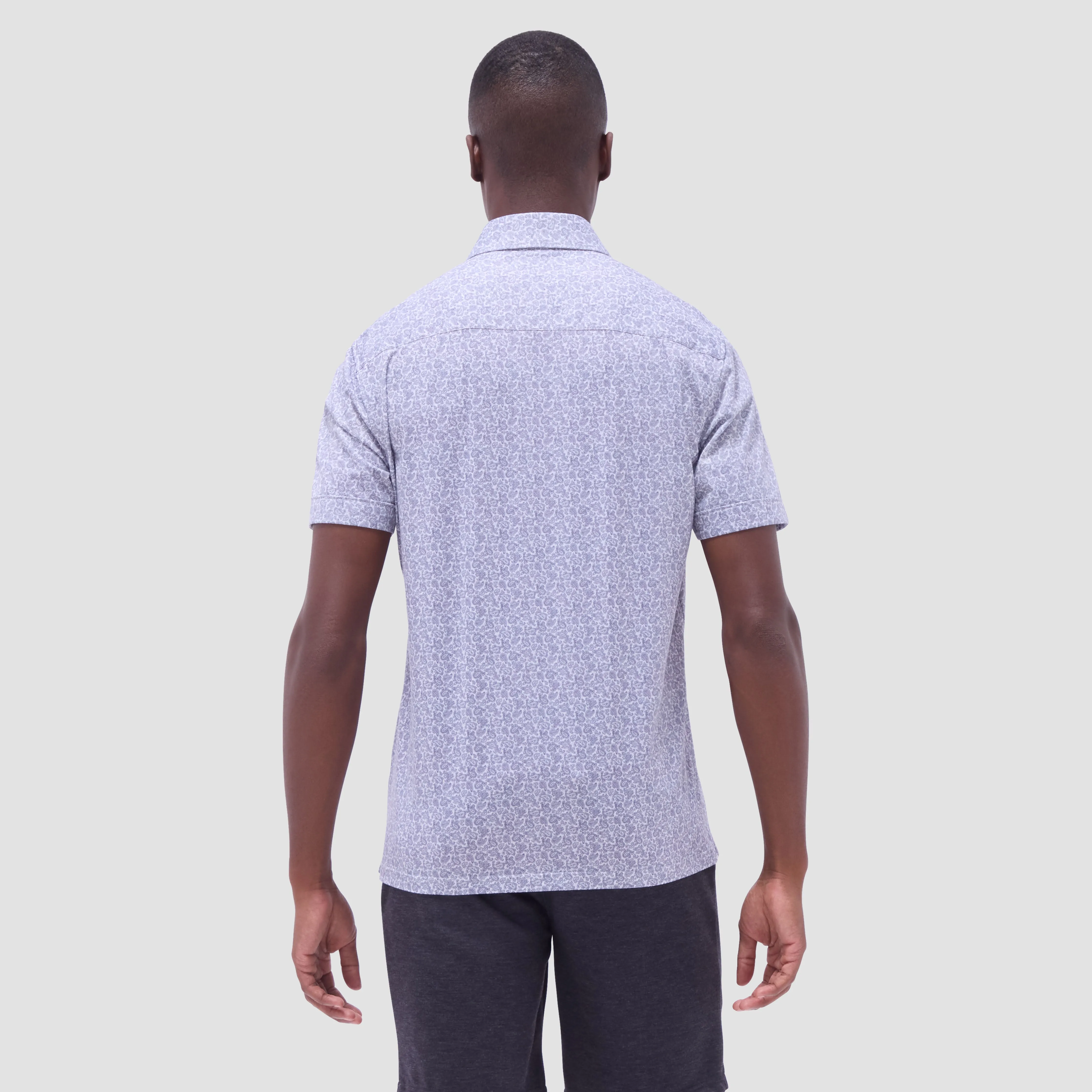 Milo Paisley OoohCotton Short-Sleeve Shirt