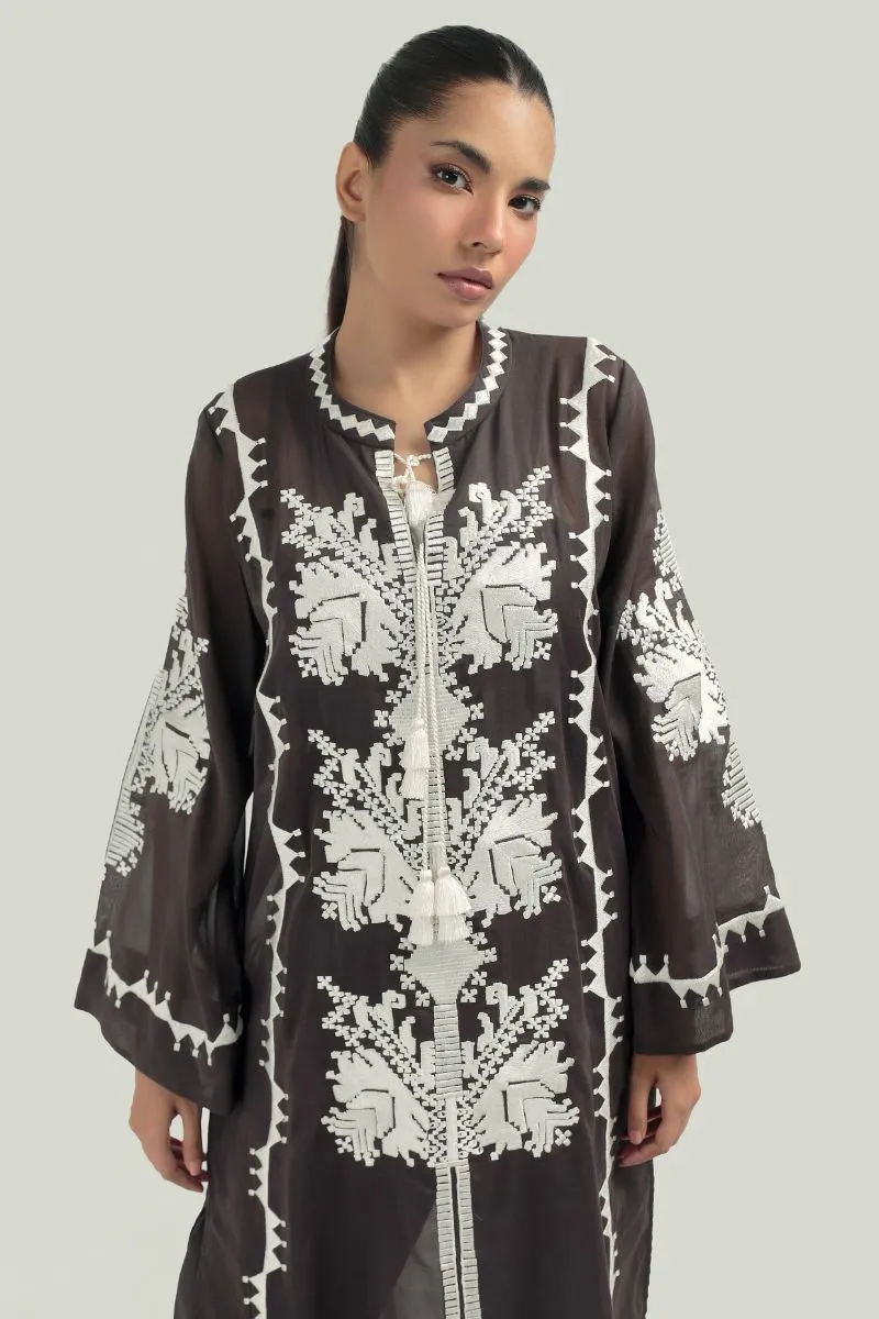 Nadiya Kassam - DIAR GREY - 1 Piece - Linen