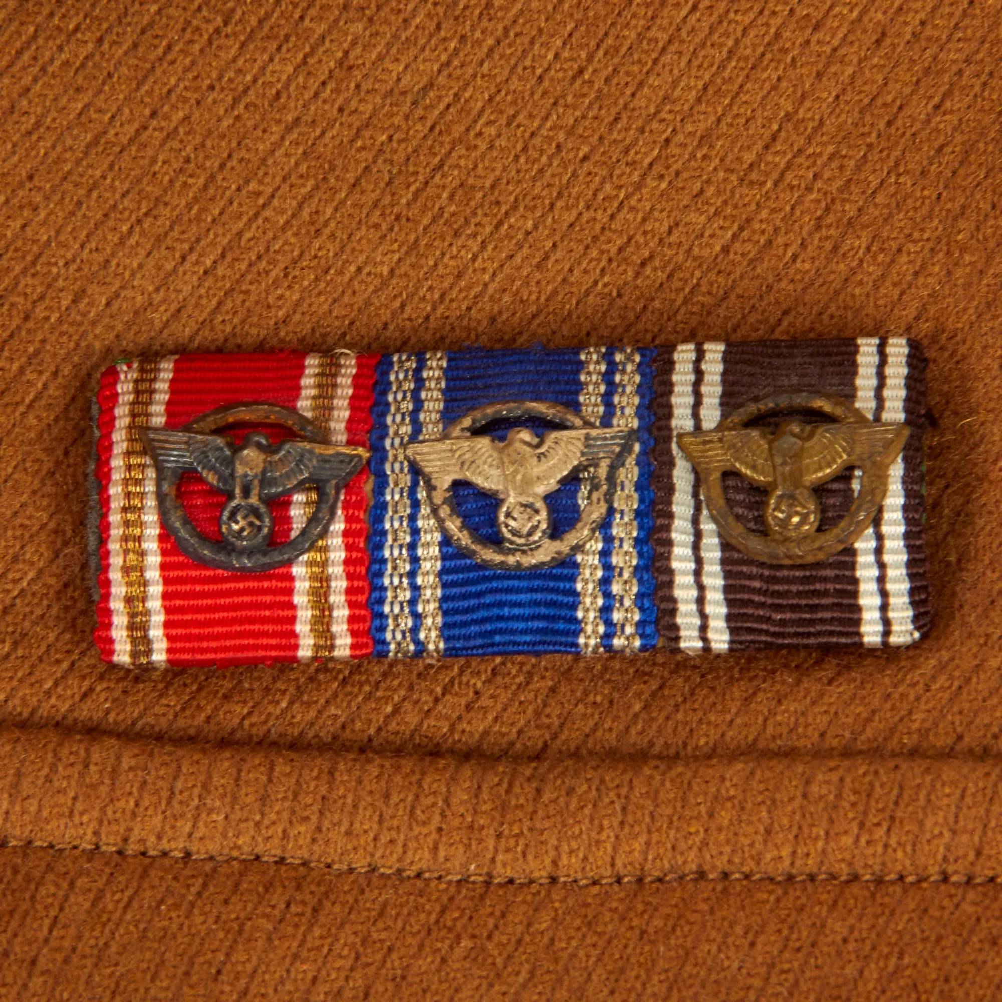 Original German WWII NSDAP Local Group Leader Uniform Tunic With Breeches & Dress Aiguillette - Ortsgruppenleiter