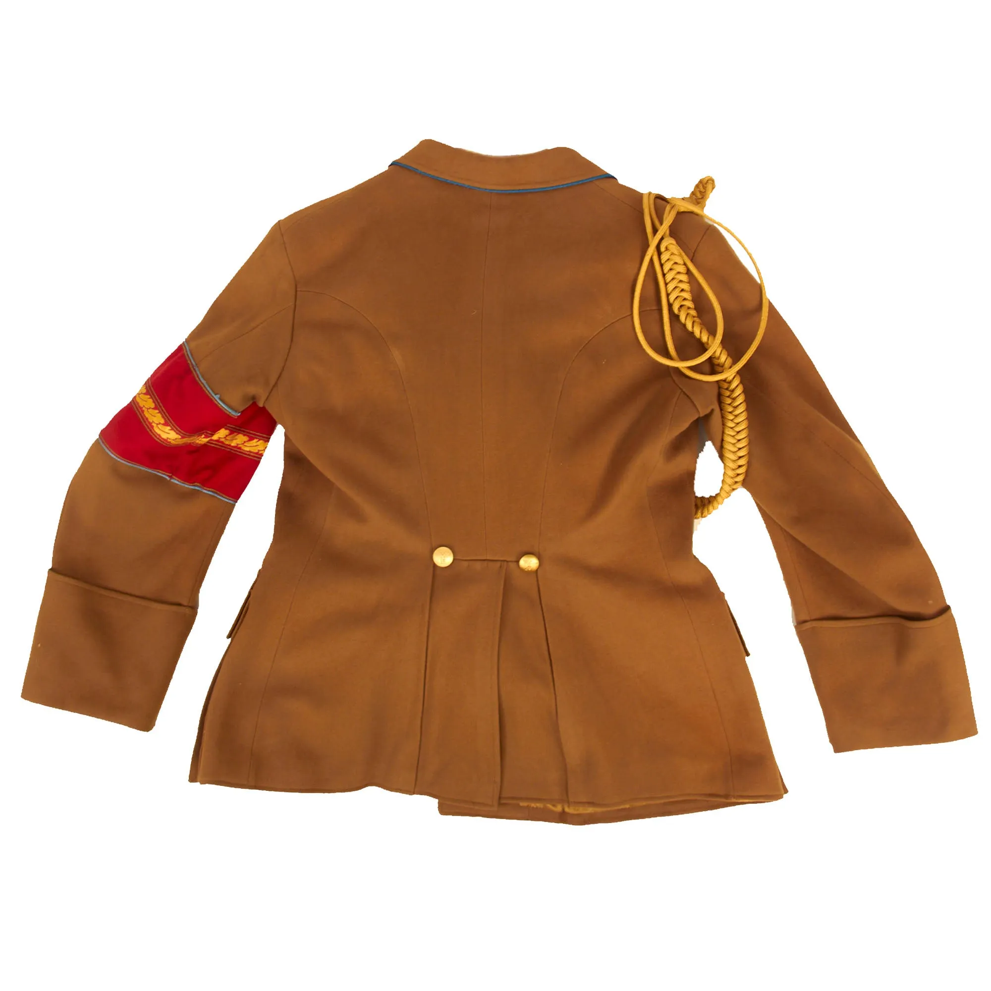 Original German WWII NSDAP Local Group Leader Uniform Tunic With Breeches & Dress Aiguillette - Ortsgruppenleiter