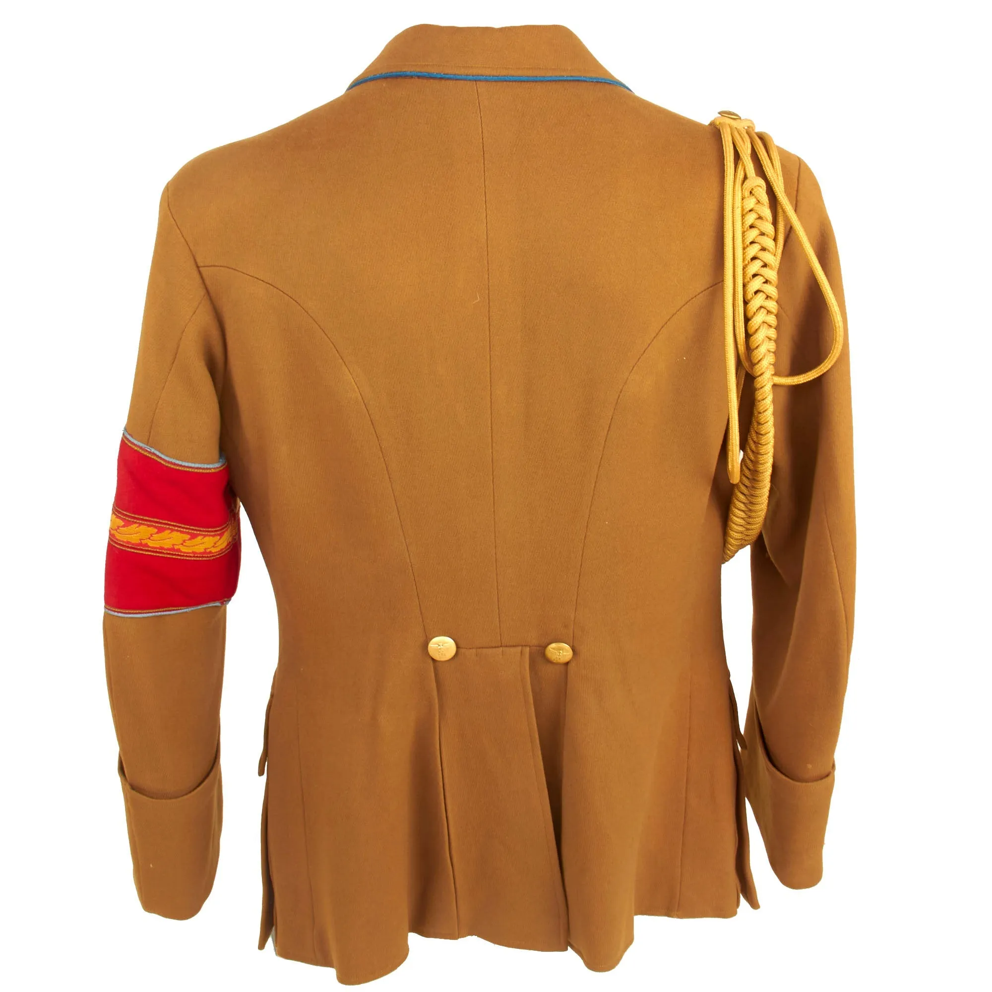Original German WWII NSDAP Local Group Leader Uniform Tunic With Breeches & Dress Aiguillette - Ortsgruppenleiter