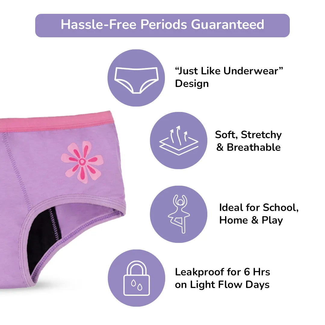 Peach 2-Pack Reusable Spotting Panty (Light Flow)
