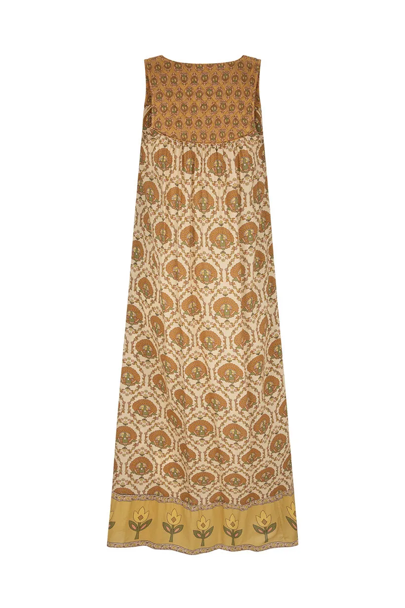 Spell - Chateau Maxi Sundress - Champagne