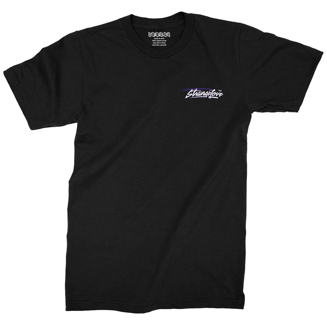 Strange Love Chemtrails T Shirt Black