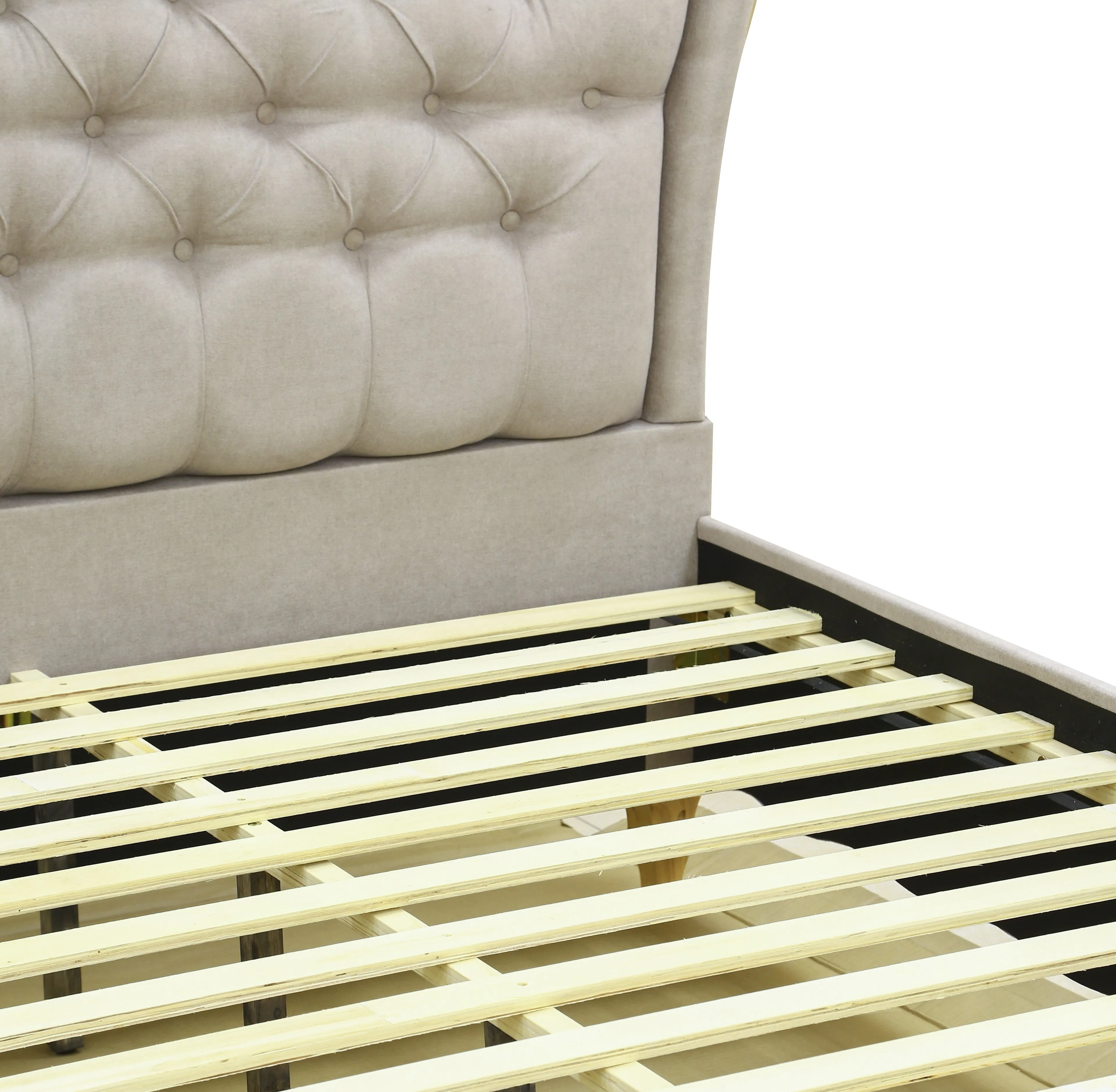 Stylish 180x200cm King Size Divan Bed | Comfortable Upholstered Bed  | Premium Quality Fabric | Modern and Best Bed Frame Divan Bed | Ideal for Living Room & Bedroom | Strong & Sturdy | 450KB - Brown