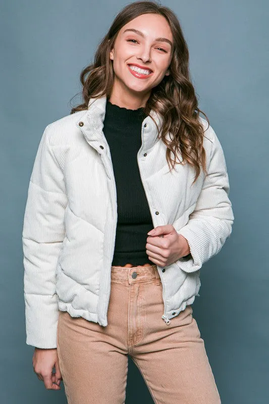 TEEK - Corduroy Puffer Jacket
