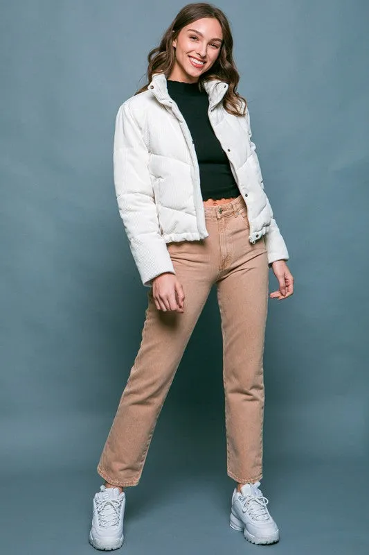 TEEK - Corduroy Puffer Jacket