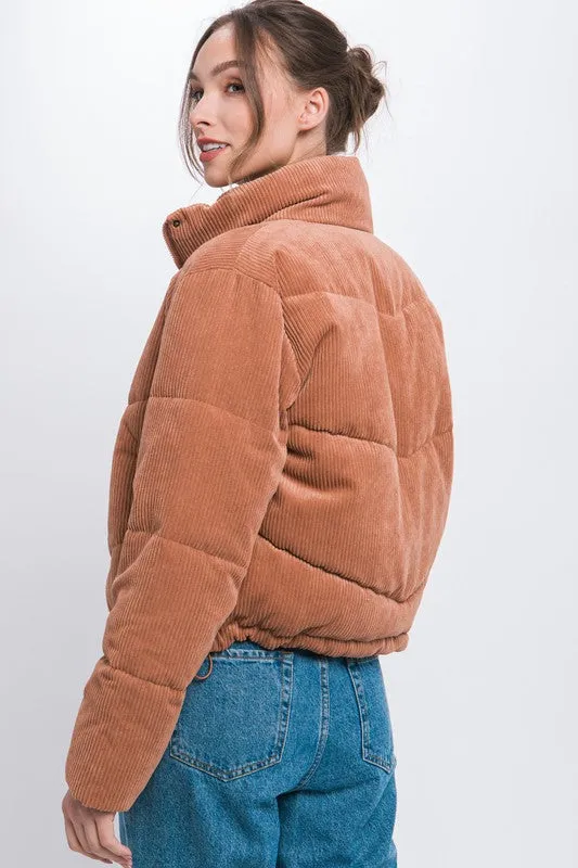 TEEK - Corduroy Puffer Jacket
