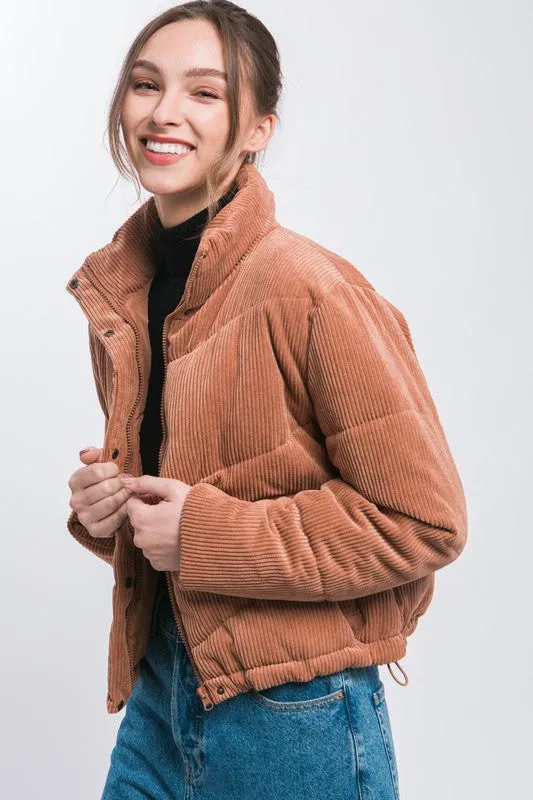 TEEK - Corduroy Puffer Jacket
