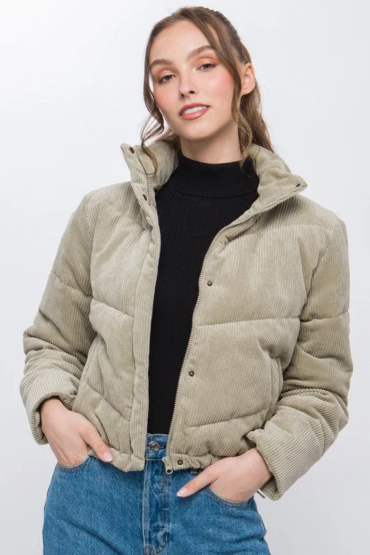 TEEK - Corduroy Puffer Jacket