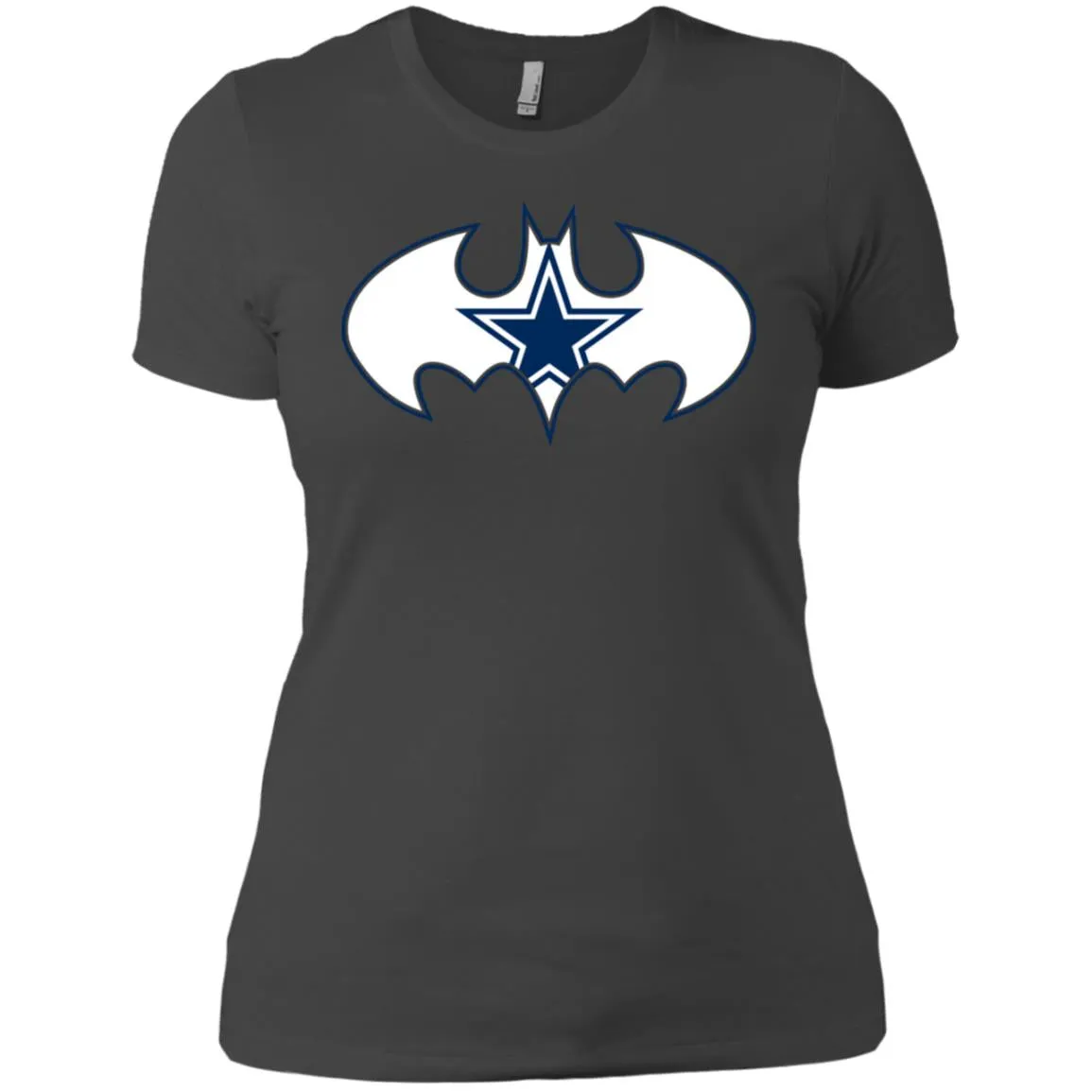 We Are The Dallas Cowboys Batman Nfl Mashup Women Cotton T-Shirt