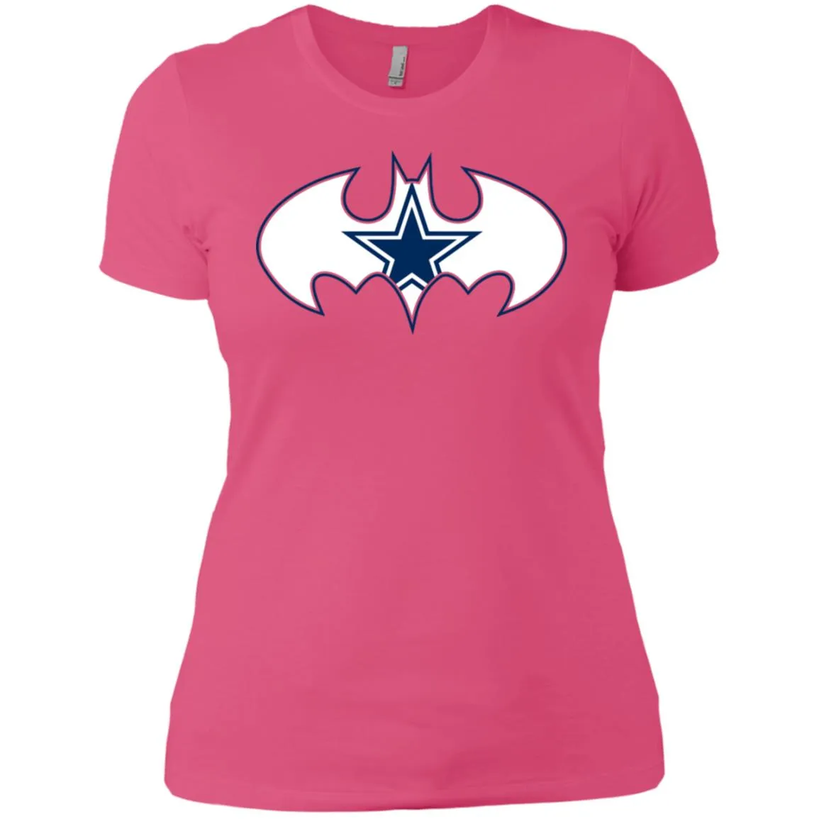 We Are The Dallas Cowboys Batman Nfl Mashup Women Cotton T-Shirt