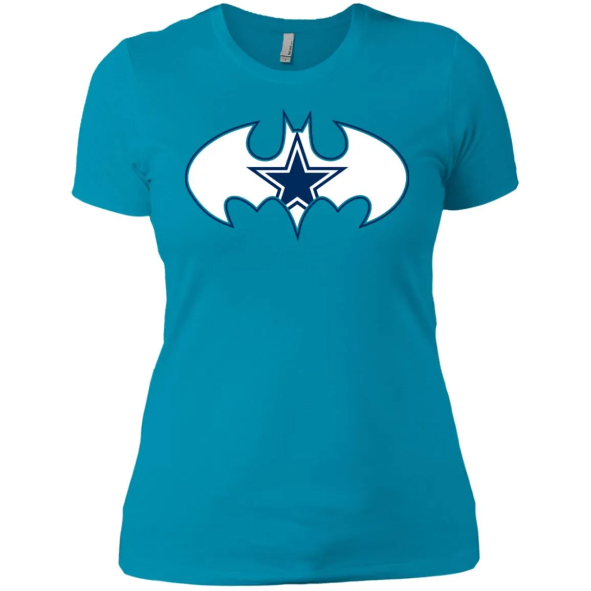 We Are The Dallas Cowboys Batman Nfl Mashup Women Cotton T-Shirt