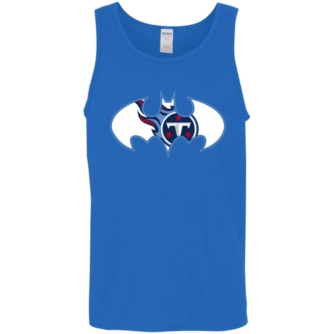 We Are The Tennessee Titans Batman Nfl Mashup Men Cotton Tank