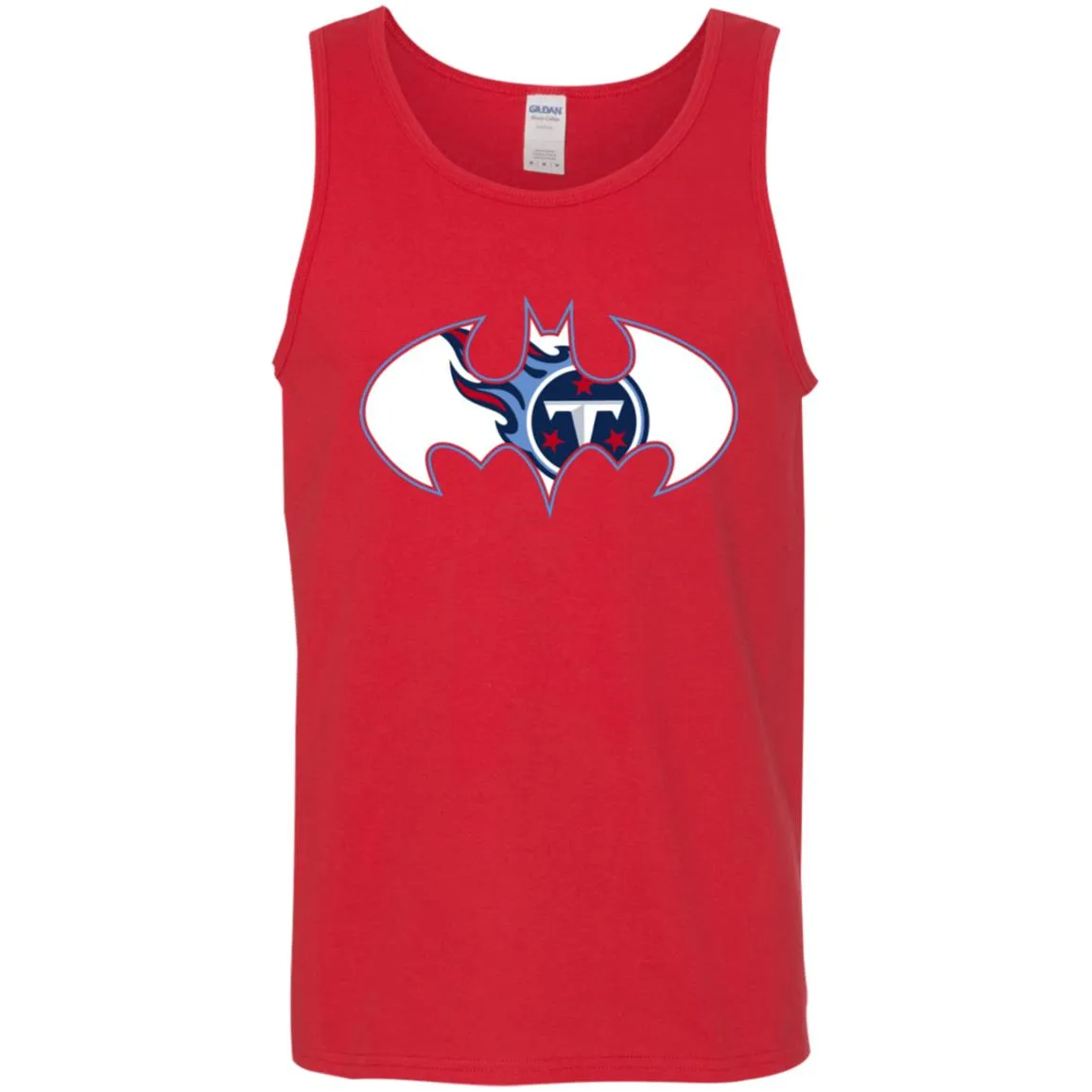 We Are The Tennessee Titans Batman Nfl Mashup Men Cotton Tank
